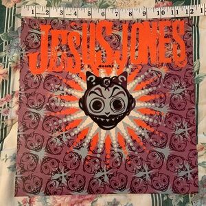 Jesus Jones "Doubt" poster/flat 1991